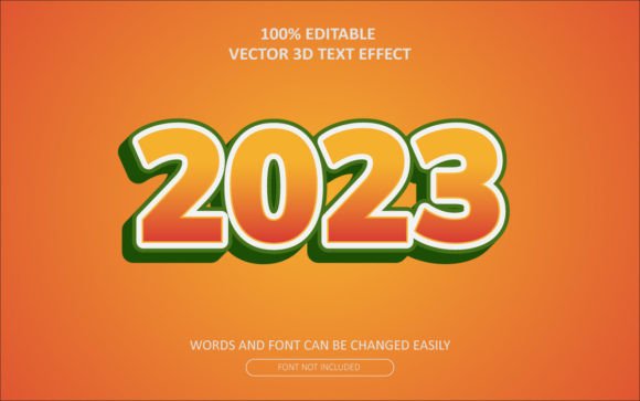 Download 2023 Happy New Year Text Style - Premium Bundle